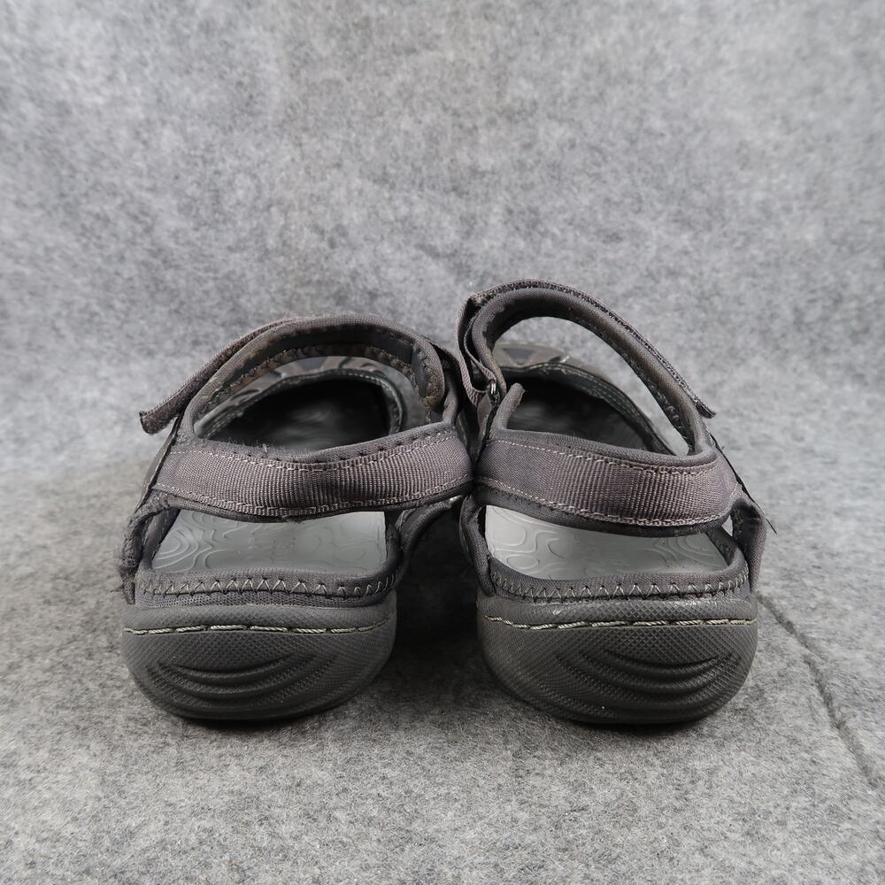 J Sport by Jambu Shoes Womens 9 Sandals Closed Toe Adjustable Sport Comfort Gray - Picture 5 of 12